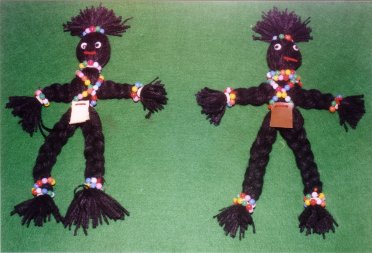 Ethnic Wool Dollies