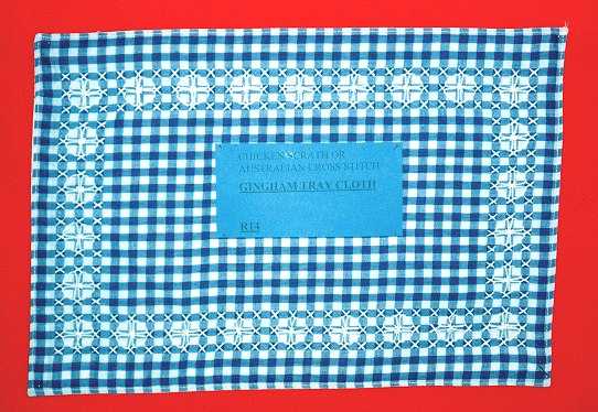 Australian Cross Stitch Tray Cloth