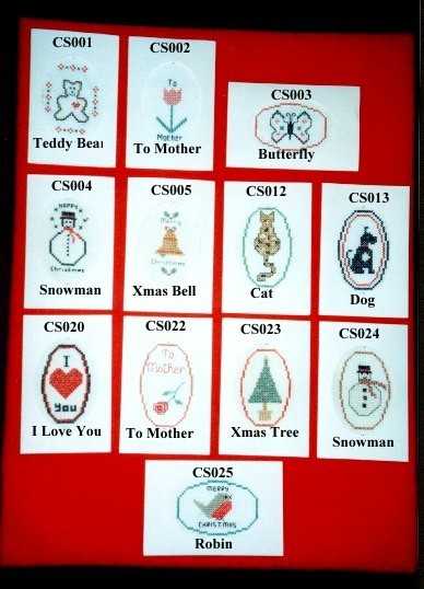 Cross Stitch Cards
