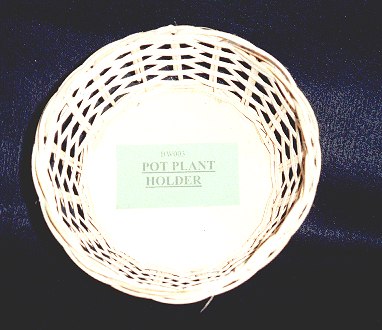Potted plant basket
