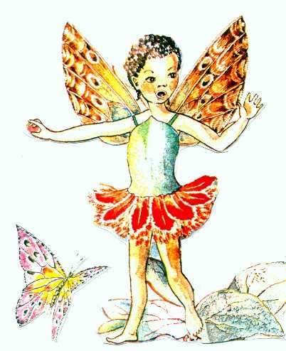 Dainty fairy embroidery kit