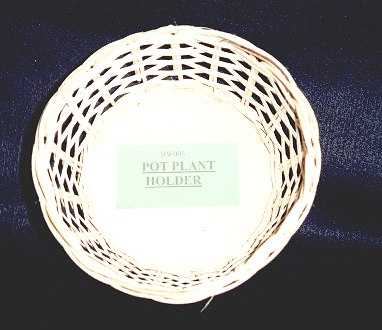 Potted plant basket